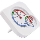 2'si 1 arada İç Mekan Mini Analog Termometre Analog, Oda İklimlendirme için Oda Termometresi Sıcaklık ve Nem Ölçer