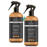 2'si 1 Arada Kolajen & Keratin İçeren Saç Spreyi, Elektriklenme Önleyici Kolay Tarama Spreyi