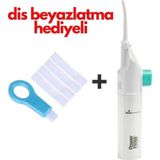 2'Si 1 Arada Mekanik Diş Ve Ağız Temizleme & Diş Beyazlatma Seti | Power Floss