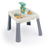 2'si 1 Arada Su Kum Aktivite Masası Eğitici Çocuk Oyun ve Çalışma Masası 24+ Ay 54,2x45x45 cm