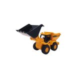 2'si 1 arada Sürtmeli Damperli Kamyon Kazıcı Buldozer İnşaat Aracı Kırılmaz Kamyon Damperli Kamyon Oyuncak Araç DZ-210-KEPÇE-KAMYON