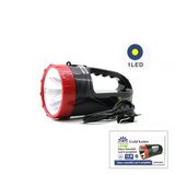 2W Tek Ledli El Feneri Projektör Fiş Şarjlı 2 Kademe Işık Ayarı Gk-6665 (5433)