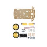 2Wd Robot Araba Kiti - 18650 Pil Yuvalı Set