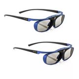 2X Hi-Shock Deep Heaven 3D Gözlük - Sony, Samsung, Panasonic 3D Tv Ve 3D-Rf Projektörle Uyumlu | Ssg-3570Cr, Tdg-Bt500a, Ty-Er3d5me / Er3d6me