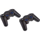 2x Kablosuz Oyun Denetleyicisi Oyun Pad Joystick Android Tv Tablet Pc Ps3 Için - Mp4