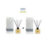 2X Sümbül Amber Dekoratif Ortam Kokusu 120 Ml İconic Place - Bambu Çubuklu
