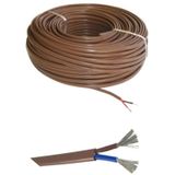 2x1,5mm² Tekne Ve Karavan Kalaylı Kablo 10mt. Kahverengi - Marin Karavan Tekne Tesisat Yassı Kablo