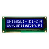 2X16 Geniş Karakter Lcd Ekran – Wh1602l1-Tmı-Ct – Mavi Arka Işık