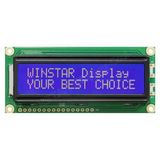 2X16 Karakter Lcd Ekran - Lehimsiz, Mavi Işık