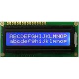 2X16 Lcd Ekran Sol Üst Mavi - Qapass