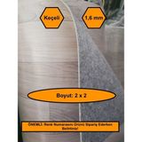 2x2 Metre Pvc Mineflo Kalın Zemin Kaplama, Yer Döşemesi Muşamba, Serfloor, Dekorfloor