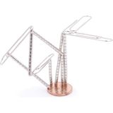 2x2 mm Neodyum Mıknatıs Yuvarlak Hobi Mıknatısı - 100 Adet - Gümüş