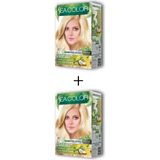 2x2 Tüp Krem Saç Boyası Seti Sedef Sarı No:10.0 Nemere