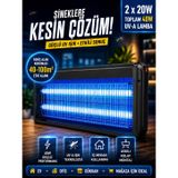 2x20 Sinek ve Sivrisinek Öldürücü Cihaz UV Elektrikli