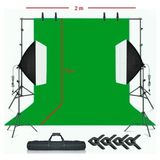2x3 M Chromakey Green Screen Greenbox Yeşil Fon Perde Çekim Seti