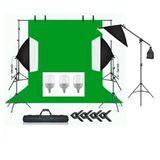 2x3 metre chromakey green screen greenbox yeşil fon perde çekim Seti full set