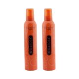 2x350ml. Saç Şekillendirici Köpük (mousse) Turuncu | Ultra Strong