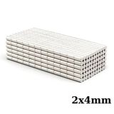 2x4mm Neodyum Güçlü Mıknatıs - Neodim Magnet