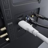2Y 131618114 4K Hdmı Kablosu 20M 0,15-22,5M Arasında Mevcut Her Hdmı Bağlantısı İçin 4K 60Hz, Yüksek Hızlı Ethernet, Tv, Blu-Ray, Ps5, Xbox Series, Switch Beyaz