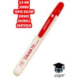 3.0 mm Jumbo Tahta Kalemi Basmalı Değiştirilebilir Kartuşlu Writech Ekstra Kalın Uç - Çok Renkli