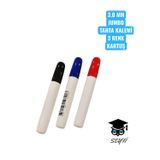 3.0 MM JUMBO TAHTA KALEMİ BASMALI DEĞİŞTİRİLEBİLİR KARTUŞLU WRİTECH EKSTRA KALIN UÇ