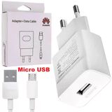 3.0 Qualcomm Huawei Hw-059200Ehq Şarj Aleti + Micro Usb Kablo %100 Orjinal 18W 9.0V 2 Amper Ceptelb018787