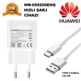 3.0 Qualcomm Huawei Hw-059200Ehq Şarj Aleti + Type C Usb Kablo %100 Orjinal 9.0V 2 Amper Ceptelb019200