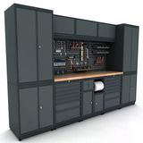 3.1 Metre Modüler Çalışma Tezgahı İE.36.18.21