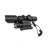 3-10X42 Zoomlu Tüfeği Dürbünü Lazeri Zenon Fenerli M9