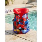 3-11 Yaş Arası 32KG Kapasiteli Desenli Üst Kalite Şişme Can Yeleği Yaz Deniz Sahil Çocuk Bebek Havuz - Mavi - Kırmızı