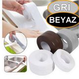 3.2 M Banyo Küvet Mutfak Lavabo Beyaz Su Sızdırmaz Bant Su Geçirmez Kenar Bandı Sızdırmazlık Tamir 1