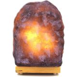 3-4 kg %100 Çankırı Doğal Kaya Tuzu Tuz Lambası - Açık Beyaz - Gri