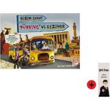 3. 4. Sınıf Hikaye Kitabı Seti Gizemli Bahçe Bizim Sınıf Türkiye'yi Geziyor Yeni + Kişiye Özel İsimli Harry Potter Kitap Ayracı