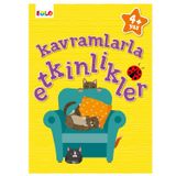 3-4 Yaş Kavram Etkinlikleri Kitabı Minik Ada Yayınları