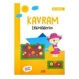 3-4 Yaş Kavram Etkinliklerim Kitabı-Minik Ada Yayınları