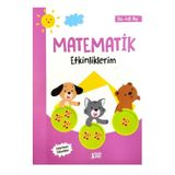 3-4 Yaş Matematik Etkinliklerim Kitabı Minik Ada Yayınları