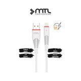3.4a Usb To Lightning Apple iPhone Uyumlu Hızlı Şarj Ve Data Kablosu 1 Metre Mt2011