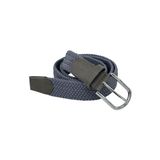 3.5 cm. Elastik Esnek Unisex Örgü Kemer Füme