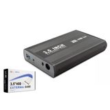 3.5 Inç Sata Hdd Harici Disk Kutusu Usb 3.0 - Siyah Hdx1756