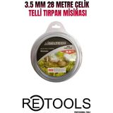 3.5 mm 28 Metre Çelik Telli Tırpan Misinası