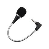 3.5 Mm 3 Boğum Mini Esnek Telefon Notebook Laptop Mikrofon Al2659