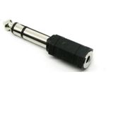 3.5 mm - 6.3 mm AUX STEREO ÇEVİRİCİ DİŞİ ERKEK JAK çevirici jak dönüştürücü adaptör - ARKASIİNCE JAK
