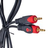 3.5 Mm Erkek-Erkek 1.5 Metre Stereo Aux Kablo