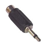 3.5 Mm Mono Erkek-1 Rca Dişi Kulaklık Mikrofon Soketi Jack 3.5Mm Jak Girişini Rca Girişine Çevirici Dönüştürücü