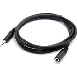 3.5 Mm Stereo Aux Ses Uzatma Kablosu Erkek - Dişi 3 Metre