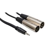 3.5 MM Stereo Erkek- 2 XLR Erkek Kablo 3 M