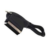 3.5 Mm Stereo Erkek/Scart Kablo 1.2 Metre Scart To 3.5Mm Uzun Jack Uydu Alıcısı Av Kablo