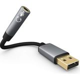 3.5mm Adaptörü USB Transferi Ses Kartı Aux Hifi Ses Uzatma Kablosu Pc Için 3.5mm Jack Hoparlör