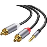 3.5mm Aux To Rca Hi-Fi Ses Kablosu 5 Metre