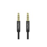 3.5mm Jack TRRS Hi-Fi AUX Mikrofon ve Ses Kablosu 1 Metre